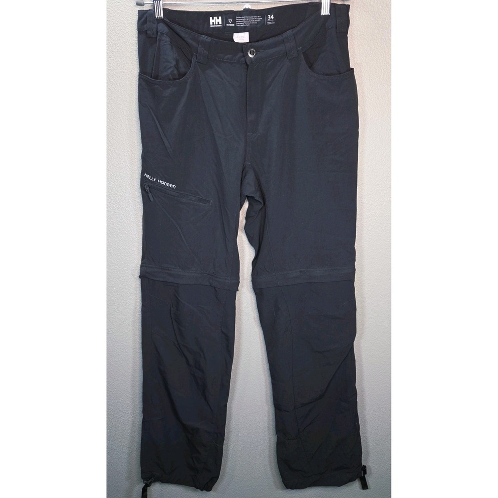 Helly Hansen‎ Outdoor Hiking Pants Gray Lightweight Technical Pants Men's 34